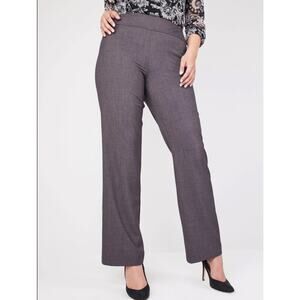 Roz & Ali Secret Agent Pull On Tummy Control Pants US Women's 4